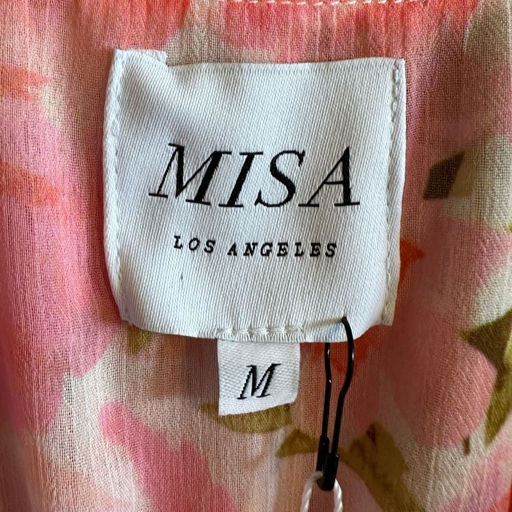 NWT MISA Los Angeles Lily Dress in Blushing Flora - Picture 7 of 9